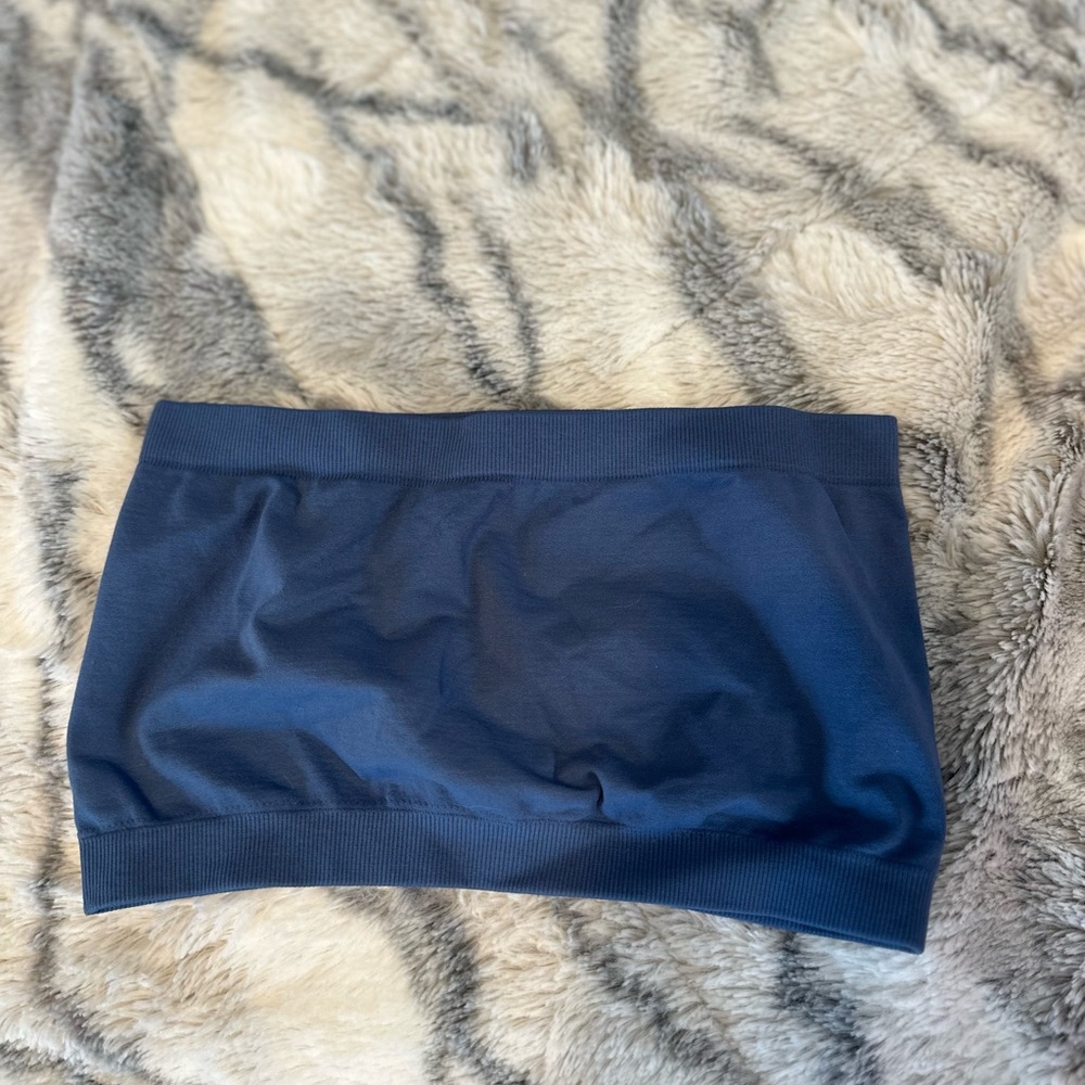 Navy Blue Tube Top